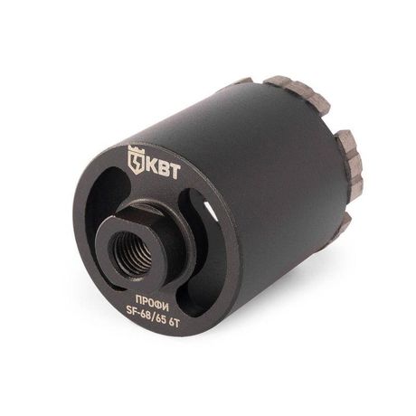 Коронка SF-68/65 6T серия ПРОФИ Сверло алмазное для подрозетников - 102558 КВТ