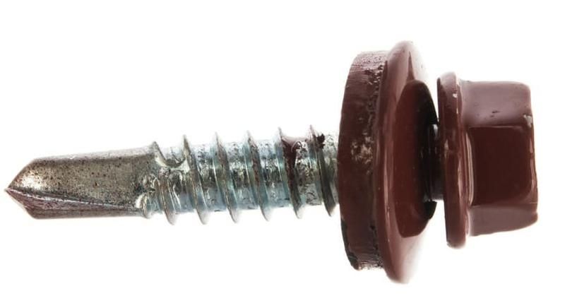 Саморез КР 4.8х35 P RAL 3009 (уп.1000шт) Tech-Krep/Zitar 910326