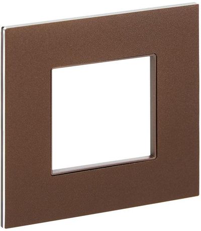 Рамка 1-м SKANDY SK-F31Br металл шоколад IEK SK-M12-M-K30