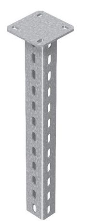 Стойка потолочная сварная для высоких нагрузок 50х70х2000 мм, толщ. 4,0 гальван. цинк, 855820 | СПС7-2000-4,0-ЭЦ Ostec