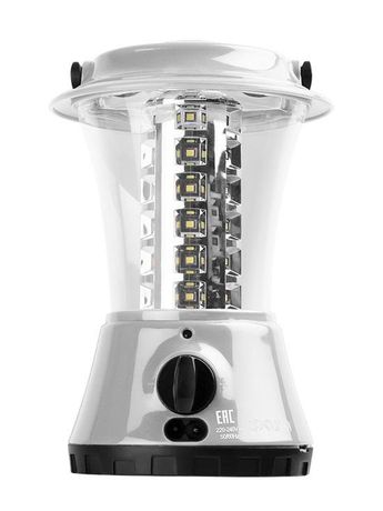 Фонарь аккумуляторный кемпинговый AccuF5-L36-gy 36LED аккум. 4В 1.6А.ч 10проц. 16ч/100проц. 2ч индикатор зарядки диммер сер. ФАZА 5027602 ФАЗА