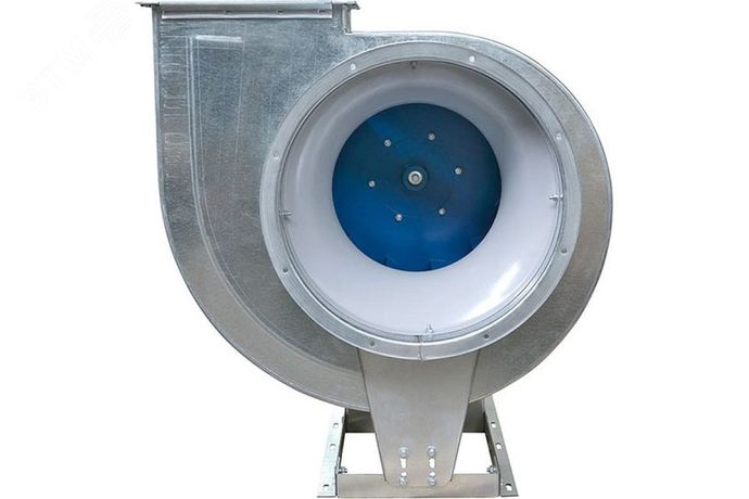 Вентилятор правый ВР 80-75 № 4 с двигателем 5,5/3000 - 03.02.0003230 ОРЛАН