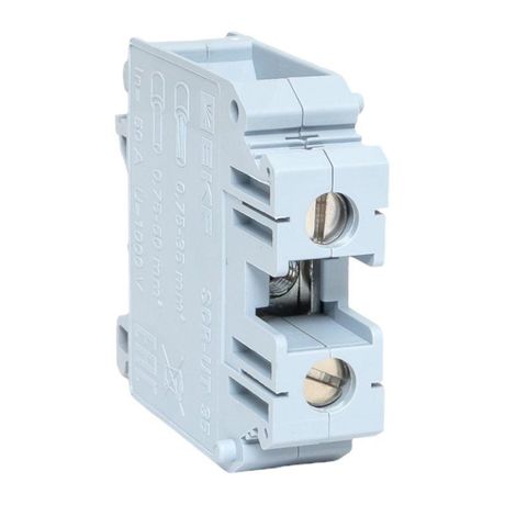 Клеммная колодка винтовая 35 UT серая | scr-ut-35-g EKF