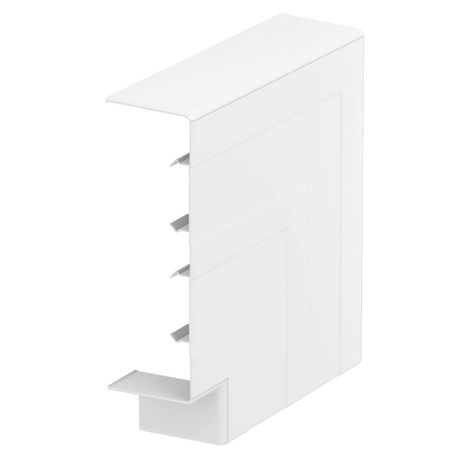 Крышка плоского угла кабельного канала Rapid 45-2 53x165 мм (ПВХ,белый) (GK-FH53165RW) | 6113460 OBO Bettermann