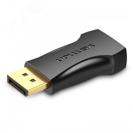 Адаптер переходник DisplayPort 20M на HDMI F 4K, контакты позолоченные - 1000661619 Vention