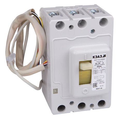 Выключатель автоматический ВА57-35-341810-250А-1600-690AC-НР110AC/DC-УХЛ3| 297921 | КЭАЗ
