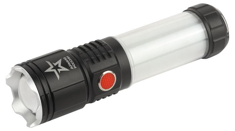 Фонарик карманный с крючком, на магните, 5 режимов MA-703 Тайфун Армия России - Б0052320 ЭРА