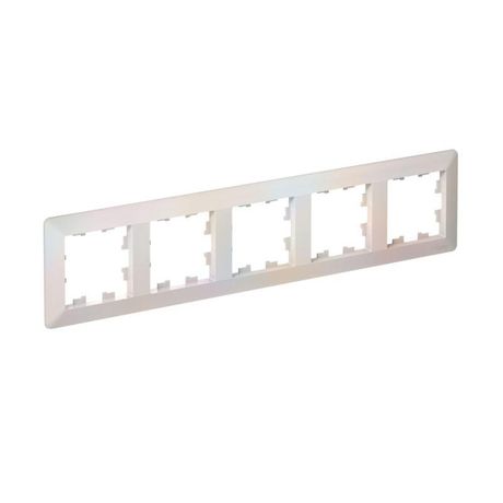 Рамка 5-м AtlasDesign Air жемчуж./дым. бел. SE ATN220405 APC