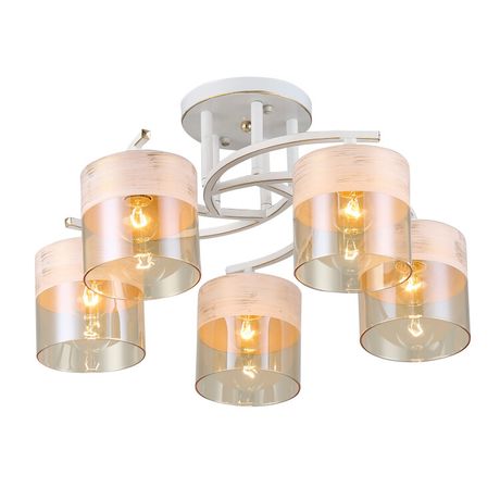 Люстра Constancia 9081-305 5 * Е27 40 Вт модерн | Б0052679 Rivoli ЭРА