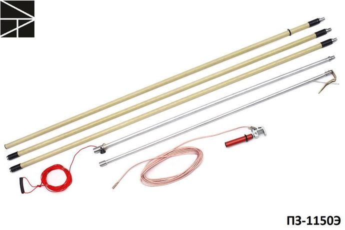 Заземление переносное для воздушных линий ПЗ-1150Э сечен. 25мм ЭЛЕКТРО ТРЕЙД ET-Z209-25