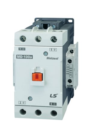 2-полюсный контактор постоянного тока MD-100a AC220V 50/60Hz Screw 2a2b | 1395000700 Lsis