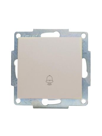 Механизм кнопки звонка СП VESNA жемчуж./бел. перламутр LEZARD 742-3088-103