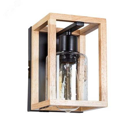 Светильник настенный DUBLIN E27 1х60Вт Металл Чёрный - A7025AP-1BK Arte Lamp