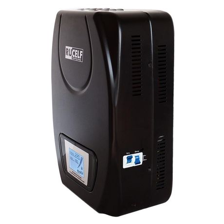 Стабилизатор напряжения RUCELF 2 поколения электромеханический однофазный 6 кВА настенный (SDW.II-6000-L) - SDWII-6000-L