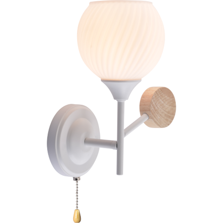 Бра светильник Chiara 9180-401 настенный 1 х Е27 60 Вт модерн с выключателем | Б0068450 Rivoli ЭРА