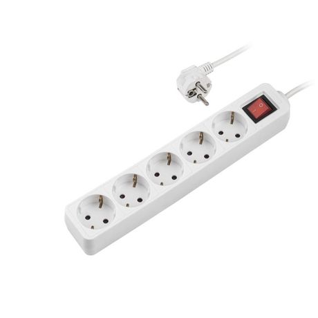 Удлинитель 5х3м с заземл. выкл. защитн. шторки ПВС 3х1 ФАZА 5053052 ФАЗА