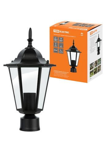 Светильник садово-парковый ЛТУ 6060-03 60Вт ЛН/КЛЛ/LED E27 IP33 шестигранник | SQ0330-0003 TDM