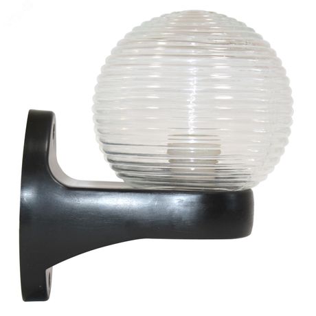 Светильник НБУ 06-60-02 "Кольца" d150 60Вт E27 IP20 прозр./корпус черный (инд. упак.) Элетех 1030480248