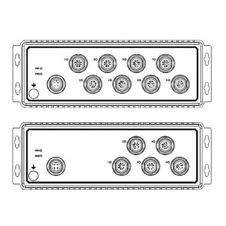 Коммутатор неуправляемый STEZ1008-T-M12 СТЭЗ 70310032