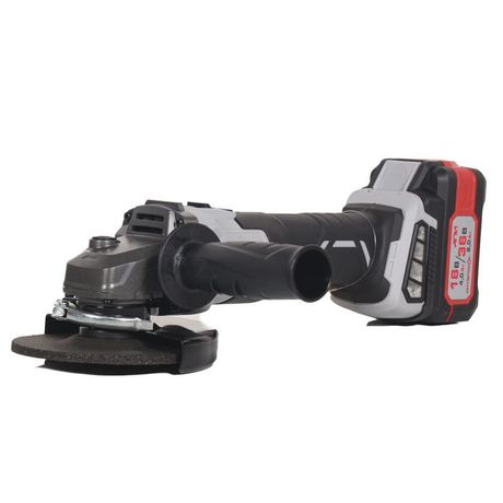 Угловая шлифмашина бесщеточная аккумуляторная УШМ-125/36В Li-ion АПИ (кейс, 2 аккум. 2,0Ач, ЗУ) - 816.2.2.70 Интерскол