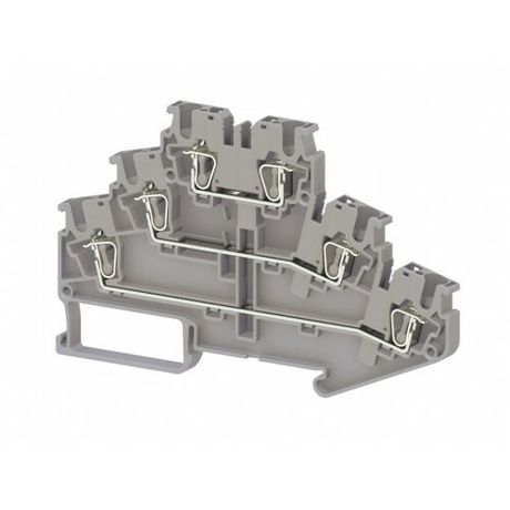 Пружинная клемма серии SRD 2,5-3F (Серый)0.0.0.3.11549 | 311549 Klemsan