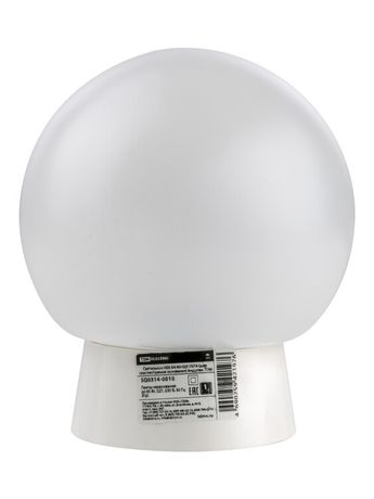 Светильник пылевлагозащищенный под лампу для ЖКХ НББ 64-60-025 УХЛ4 (шар пластик/прямое основание) инд.упак. TDM | SQ0314-0010
