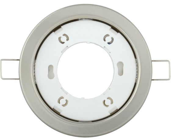 Светильник встраиваемый под лампу GX53 хром матовый | LUVB0-GX53-1-K27 IEK