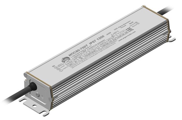 Драйвер ИПС 80-700Т IP67 ПРОМ Аргос