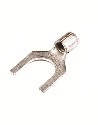 Наконечник вилочный без изоляции 1.5-2.5кв.мм отв. d3.5мм B=6.3мм (уп.100шт) DKC 2B135L ДКС