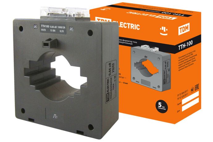Трансформатор тока ТТН 100/1000/5-15VA/0,5S-Р | SQ1101-1162 TDM