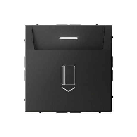 Выключатель карточный ArtGallery 10А без задержки времени быстрозажим. клем. базальт SE GAL001414S APC