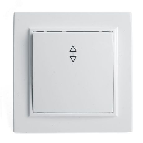 Переключатель 1-клавишный STEKKER PSW10-9005-01, 250В, 10А, серия Эрна, белый | 39617 FERON PSW10-9005-01