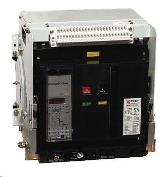 Автоматический выключатель ВА-45 2000/1250А 3P 50кА стационарный EKF | mccb45-2000-1250
