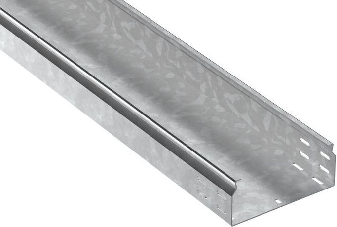 Лоток листовой неперфорир. 80х200 L3000 сталь 2.0мм HDZ ESCA 7 IEK CLN10-080-200-200-3-HDZ