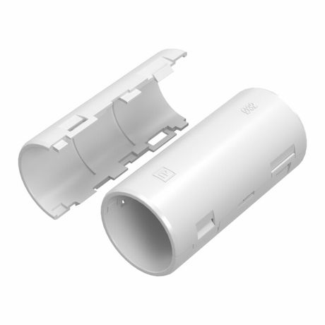 Муфта разборная d32 мм белая (36шт/360шт уп/кор) Промрукав | PR13.0420 Строитель