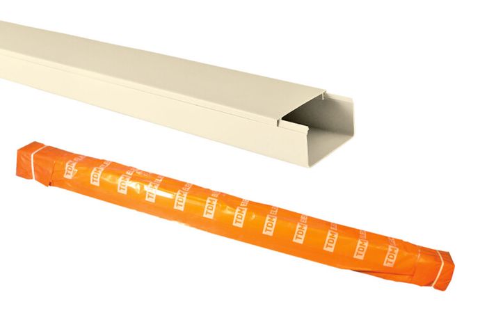 Кабель-канал 20х10 слоновая кость (100м) | SQ0402-0504 TDM