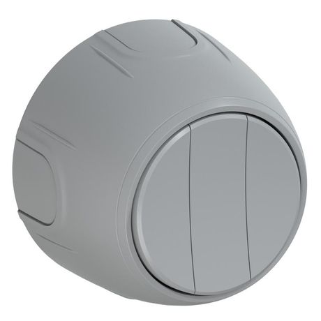 Выключатель 3-м Rotondo сер. OneKeyElectro 7700859 ССТ