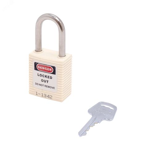 Замок навесной BD-G06S White A - 10286 ПТК