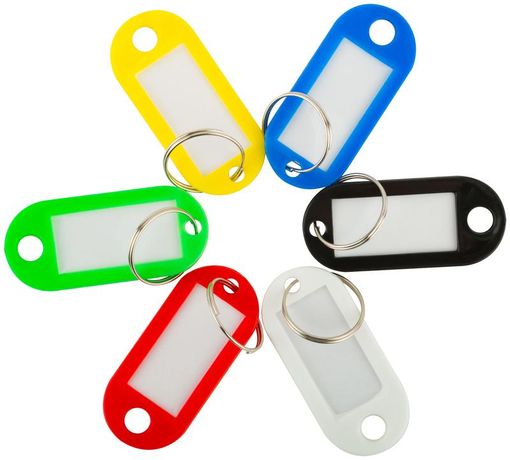 Набор бирок для ключей (уп.6шт) MOS 67402М