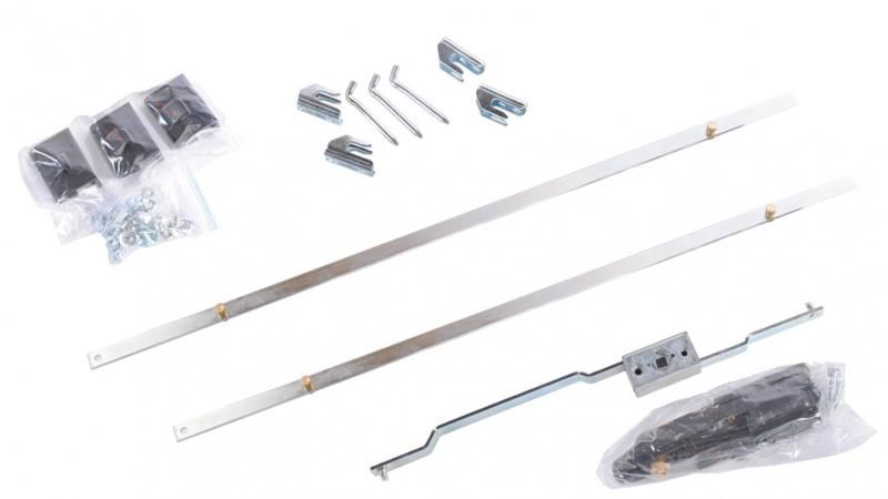 Комплект для установки двери S3000 42U с одним замком черн. Eurolan 60A-31-31-42BL