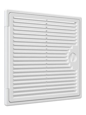 Люк-дверца Декофот ревизионная накладная 250х250мм с ручкой-задвижкой АБС бел. EVECS 2525ДФ ЭРА