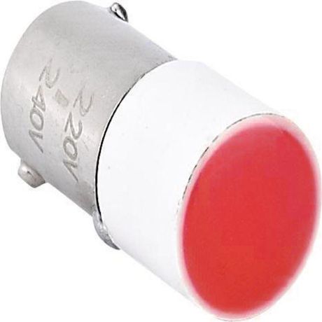 Лампа BA9s для NP2, красная, AC/DC6В (LED) (R) | 576758 CHINT