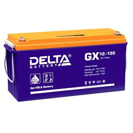 Аккумуляторная батарея Solar серии GX 12-150 12В/150Ач | DELTA