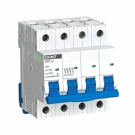 Выключатель автоматический четырехполюсный NBP-63R 4P 2A 15кА 8In (R) | 352401 CHINT
