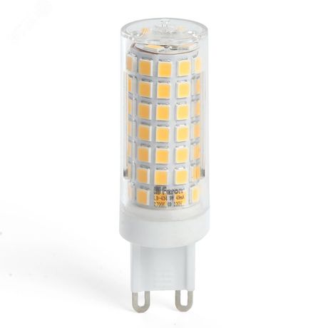Лампа светодиодная LED 9вт 230в G9 теплый капсульная - LB-434 FERON 38146