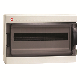 Щиток настенный с дверцей 18модулей IP65, серый усиленным клеммным блоком 1х87318 | 85718 DKC ДКС