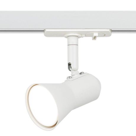Светильник трековый однофазный TR37-GU10 WH под лампу MR16 белый | Б0053303 ЭРА