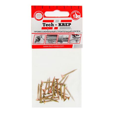 Саморез ШУж 3,5х25 пот. гол. (23 шт) - пакет ( 0,027 кг) | 102481 Tech-KREP