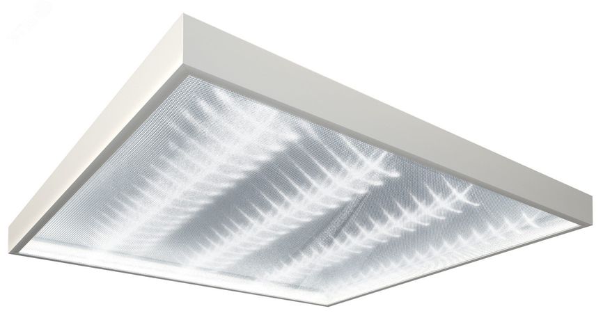 Светильник светодиодный ДВО-38,1W IP54 4183Лм 5000К КСС Г БАП 3,5 (ОФИСНЫЙ TL-Office 38 PRS 950 EM 3-3,5) - УТ000019205 Технологии света