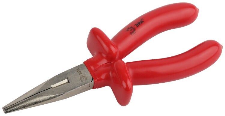 Тонкогубцы 160 мм с длинным носом диэлектрические 1000V | Б0055921 ЭРА